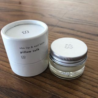 コスメキッチン(Cosme Kitchen)のuka lip & nail balm pillow talkウカリップ(リップケア/リップクリーム)