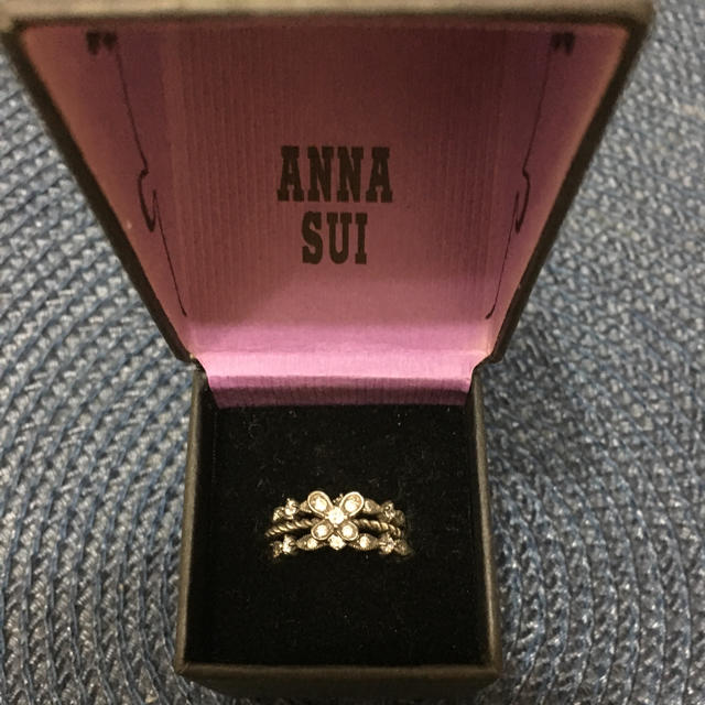 ANNA SUI(アナスイ)のアナスイ 3連リング 13号 レディースのアクセサリー(リング(指輪))の商品写真