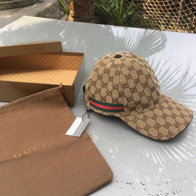 Gucci(グッチ)のGUCCI グッチ キャップ 58㎝ Mサイズ メンズの帽子(キャップ)の商品写真