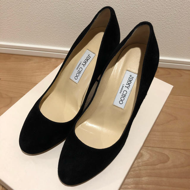 JIMMY CHOO(ジミーチュウ)のnat623様専用🧡 JIMMY CHOO スエードパンプス 2点セット🧡 レディースの靴/シューズ(ハイヒール/パンプス)の商品写真