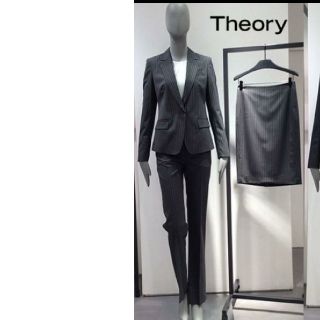 セオリー(theory)のTheory　ストライプスーツ（スカート別出品）(スーツ)