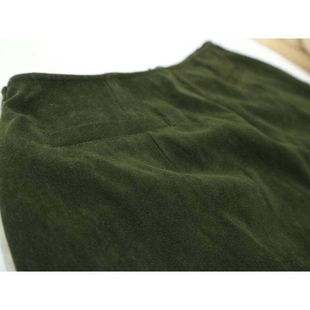 Lochie(ロキエ)のinou vintage skirt ( khaki レディースのスカート(ミニスカート)の商品写真