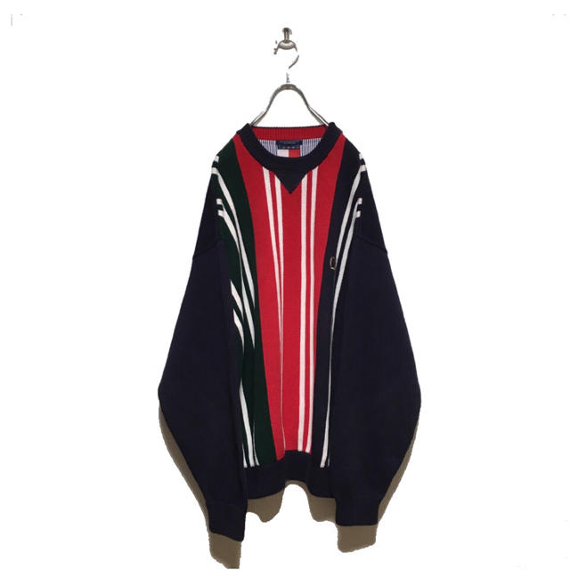 TOMMY HILFIGER(トミーヒルフィガー)のTOMMY HILFIGER トミーヒルフィガー 90s ニット セーター メンズのトップス(ニット/セーター)の商品写真