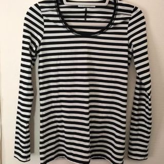 アズールバイマウジー(AZUL by moussy)の未使用/アズール ボーダーロングTシャツ(Tシャツ(長袖/七分))