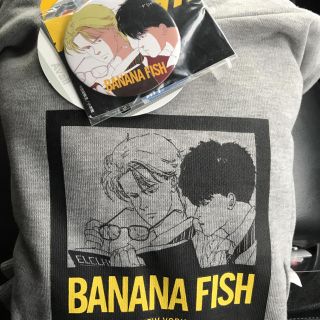 バナナフィッシュ(BANANA FISH)のBANANA FISH アベイル バナナフィッシュ コラボ パーカー アッシュ(パーカー)