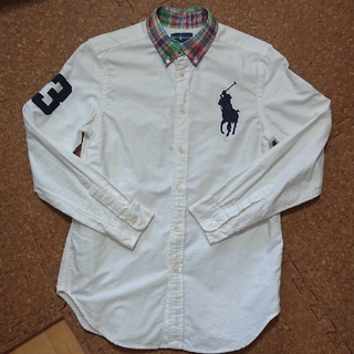 ラルフローレン(Ralph Lauren)のマカロン様専用です❗RALPH LAUREN 白シャツ L160(14-16歳)(Tシャツ/カットソー)