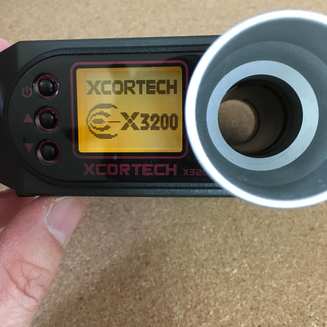 【中古品・送料込み】XCORTECH  X3200 弾速計 エンタメ/ホビーのミリタリー(その他)の商品写真