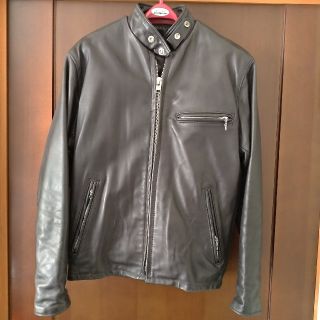 ショット(schott)のShott ショット シングルライダース 本革レザージャケット 36サイズ(ライダースジャケット)