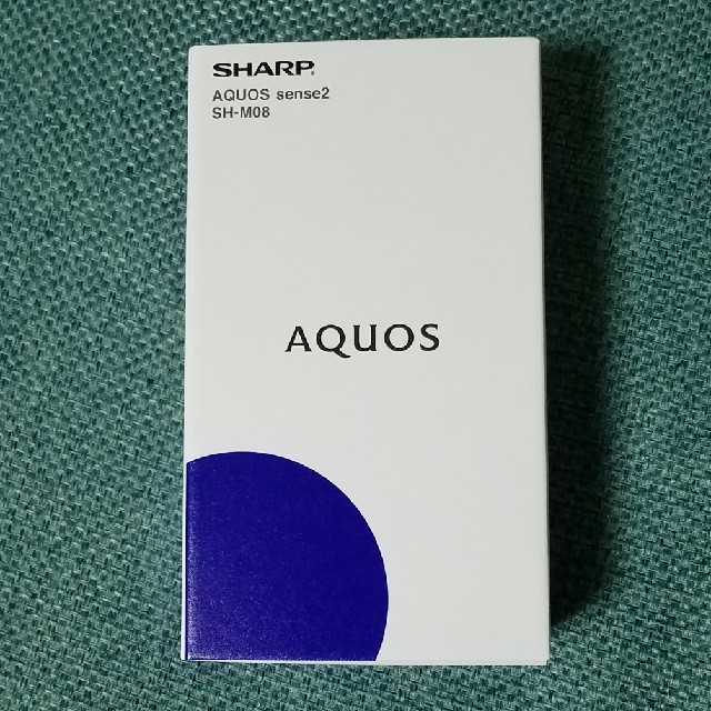 SHARP(シャープ)のAQUOS sense2 SH-M08 SIMフリー 本体 スマホ/家電/カメラのスマートフォン/携帯電話(スマートフォン本体)の商品写真