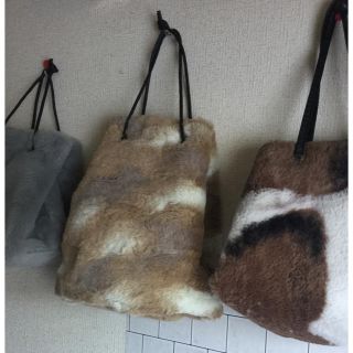 mamie様確認用  ファーバッグ ファー巾着(バッグ)