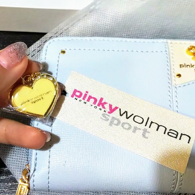 pinky wolman(ピンキーウォルマン)の新品☆超美品☆ピンキーウォルマン長財布 レディースのファッション小物(財布)の商品写真