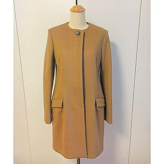 黒 桜古典 値下げ❗️新品タグ付♡LE CIEL BLUE♡ノーカラーコート