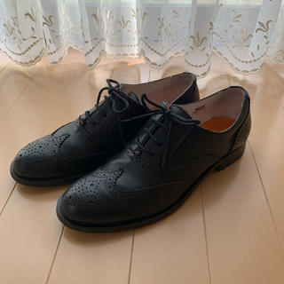 La 専用  TENACE ラ・テナーチェ 黒  ウイングチップシューズ(ローファー/革靴)