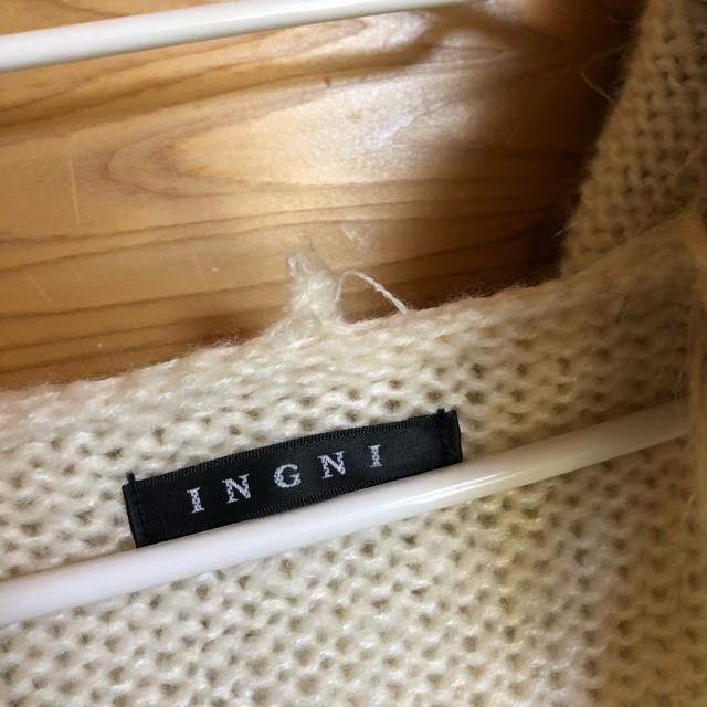 INGNI(イング)のニットカーディガン INGNI レディースのトップス(カーディガン)の商品写真