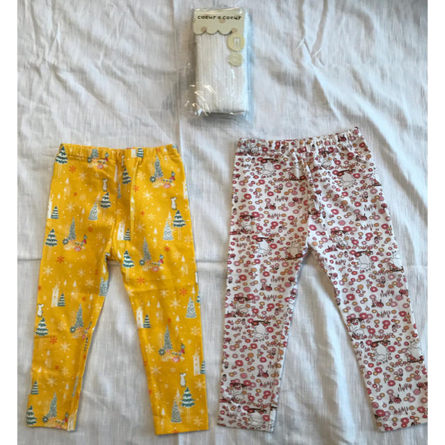 UNIQLO(ユニクロ)のキッズ パンツ 90 UNIQLO BABY キッズ/ベビー/マタニティのキッズ服女の子用(90cm~)(パンツ/スパッツ)の商品写真