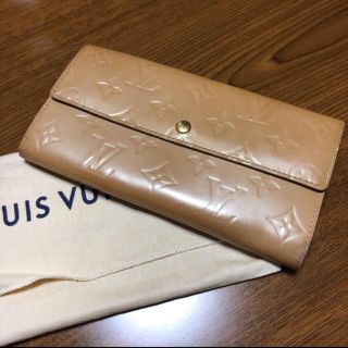 ルイヴィトン(LOUIS VUITTON)のルイヴィトン ヴェルニ 長財布(財布)