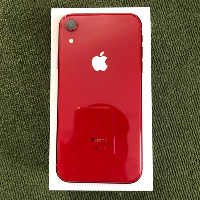 本物の - iPhone iphoneXR 本体 RED 64GB スマートフォン本体 - www ...