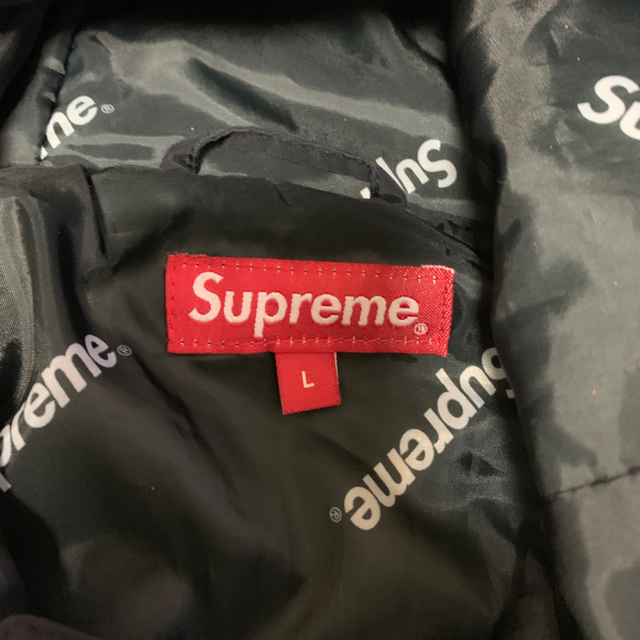 Supreme half zip pullover anorak 黒 L