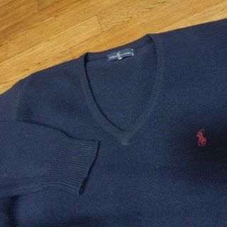 ポロラルフローレン(POLO RALPH LAUREN)のエメラルド様専用【良好】ラルフローレン（ウール100％　セーター　(ニット/セーター)