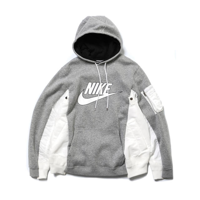 sacai × nike men's hoodie