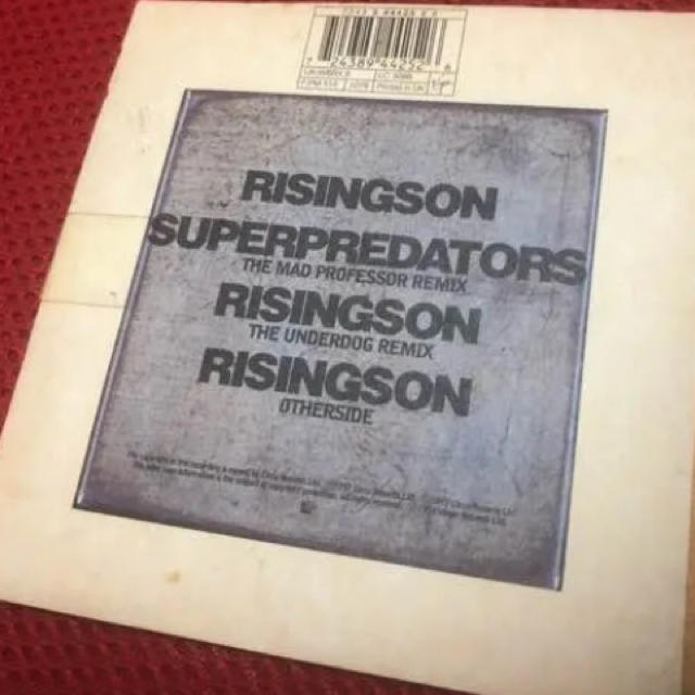 Massive Attack ‎– Risingson エンタメ/ホビーのCD(クラブ/ダンス)の商品写真