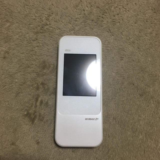 au(エーユー)のWiMAX2 スマホ/家電/カメラのスマートフォン/携帯電話(その他)の商品写真