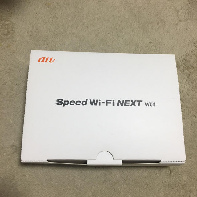 au(エーユー)のWiMAX2 スマホ/家電/カメラのスマートフォン/携帯電話(その他)の商品写真