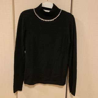 プロポーションボディドレッシング(PROPORTION BODY DRESSING)の☆ANNA様専用☆パール付ハイネックニット☆プロポーションボディドレッシング(ニット/セーター)