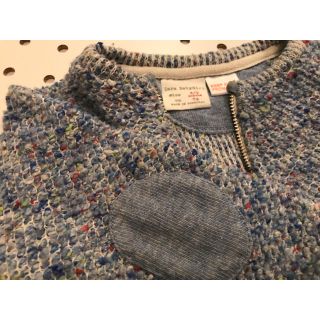 ザラキッズ(ZARA KIDS)のZARA Baby《ミックスツイード ジップアップジャンパー》(ジャケット/コート)