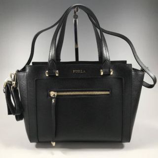 フルラ(Furla)のFURLA ショルダーバッグ ブラック(ハンドバッグ)