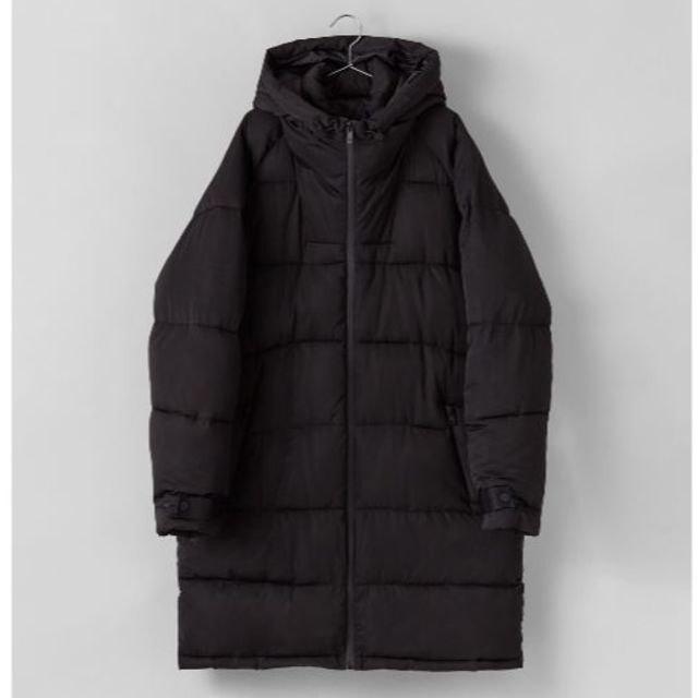 ZARA - 新品BERSHKAハイネックフードロングダウンコートXSの通販 by