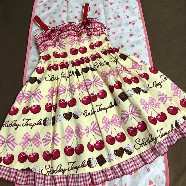 Shirley Temple(シャーリーテンプル)の☆umi☆umi様専用です☆未使用 Shirley Temple JSK 120 キッズ/ベビー/マタニティのキッズ服女の子用(90cm~)(ワンピース)の商品写真