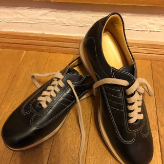 バーバリー(BURBERRY)のBurberry バーバリー レザースニーカー BU1340(スニーカー)