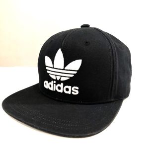 アディダス(adidas)のadidas★ベースボールキャップ★三つ葉★アディダスオリジナルス★黒(キャップ)