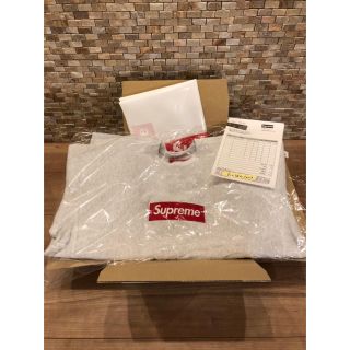 シュプリーム(Supreme)のSupreme box logo crewneck Ash Grey M(スウェット)