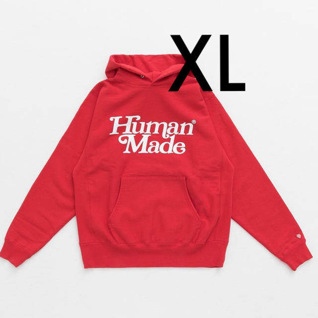 Supreme(シュプリーム)のgirls don't cry humanmade パーカー XL 新品未使用 メンズのトップス(パーカー)の商品写真