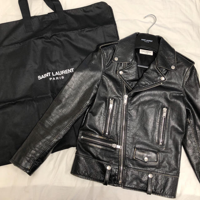 Saint Laurent(サンローラン)の期間限定 saint laurent paris L01 ヴィンテージモデル メンズのジャケット/アウター(ライダースジャケット)の商品写真