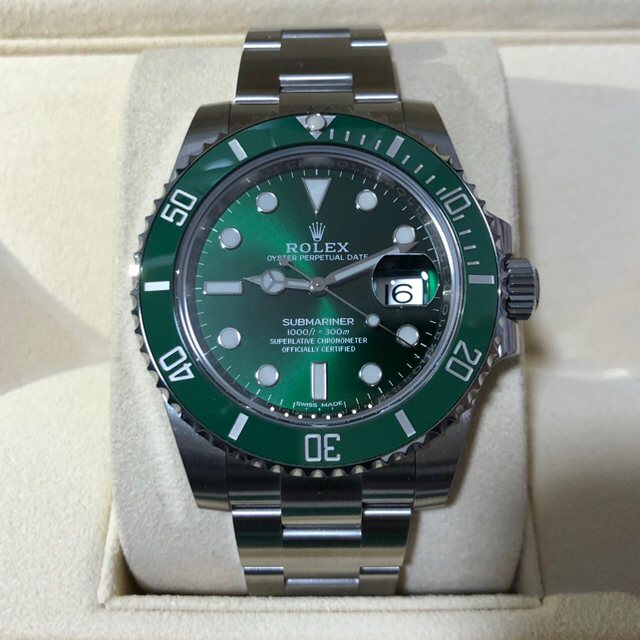 ROLEX(ロレックス)のブルー78様専用 ROLEX ロレックス サブマリーナデイト 116610LV メンズの時計(腕時計(アナログ))の商品写真