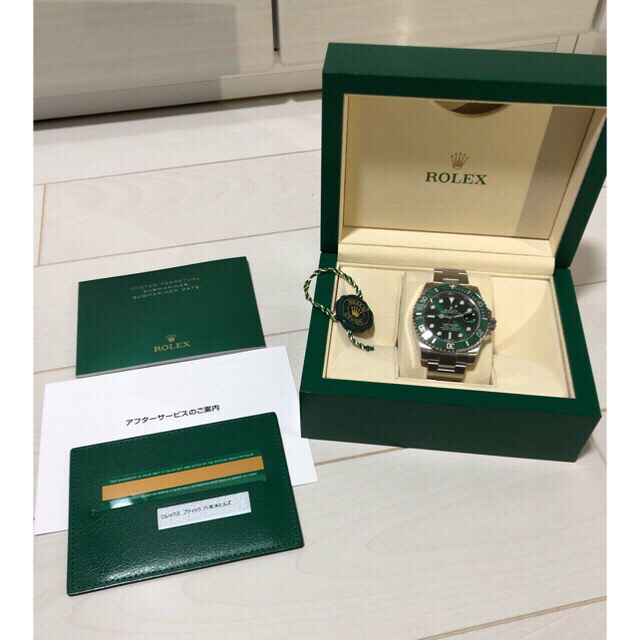 ROLEX(ロレックス)のブルー78様専用 ROLEX ロレックス サブマリーナデイト 116610LV メンズの時計(腕時計(アナログ))の商品写真