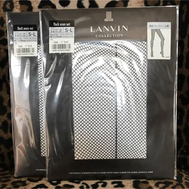 LANVIN(ランバン)のLANVIN 網タイツ セット 新品 未使用 ランバン 網 タイツ レディースのレッグウェア(タイツ/ストッキング)の商品写真