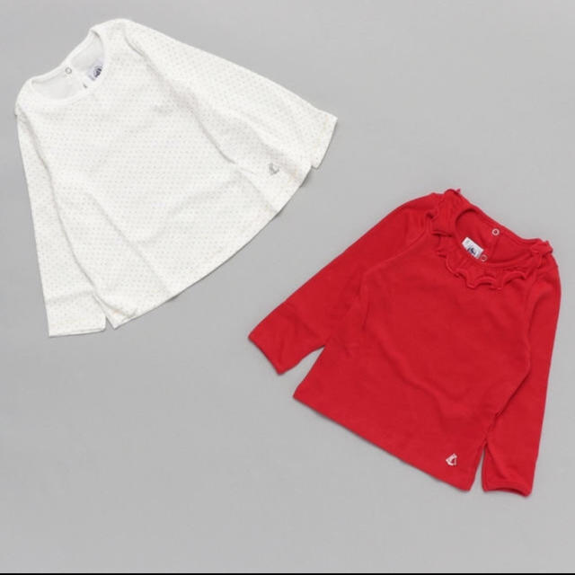 PETIT BATEAU(プチバトー)のプチバトー 18m 80 Tシャツ カットソー キッズ/ベビー/マタニティのベビー服(~85cm)(Ｔシャツ)の商品写真