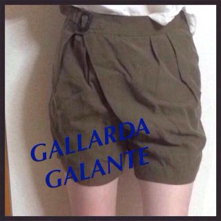 ガリャルダガランテ(GALLARDA GALANTE)のガランテ ショートパンツ(ショートパンツ)