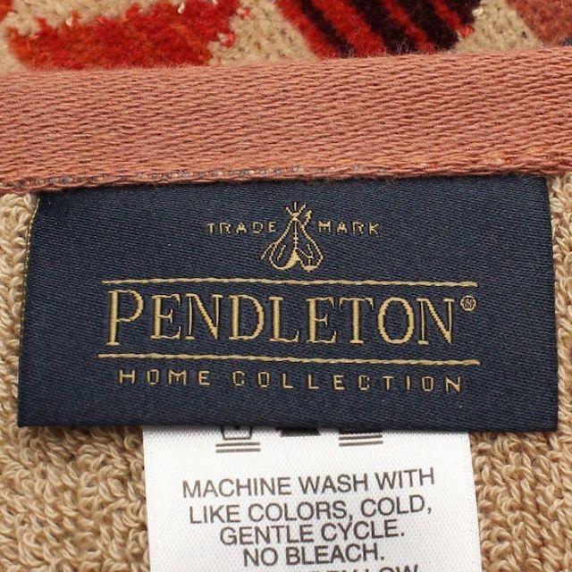 PENDLETON(ペンドルトン)の新品 ペンドルトン ブランケット ブランド バスタオル ラグ 大判 ストール 赤 インテリア/住まい/日用品の寝具(毛布)の商品写真