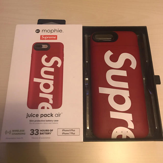 supreme iPhone juice pack air
