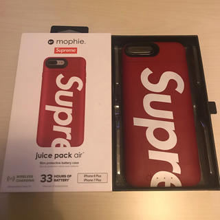 シュプリーム(Supreme)のsupreme iPhone juice pack air(バッテリー/充電器)