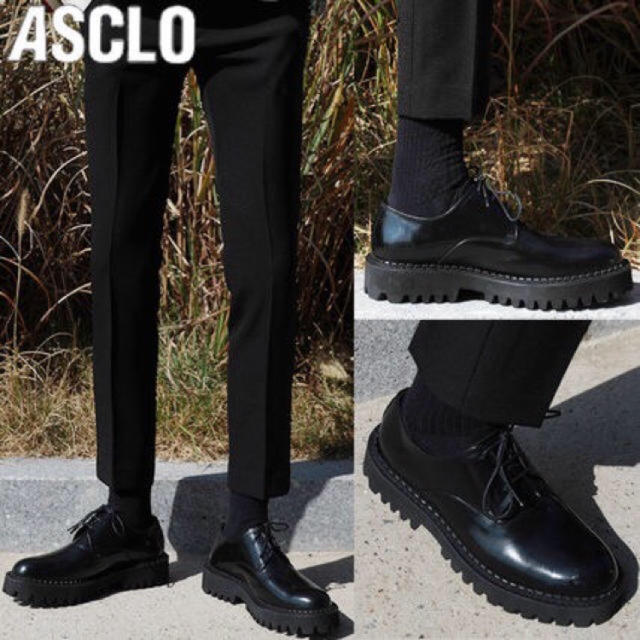 Asclo レザーシューズ メンズの靴/シューズ(ドレス/ビジネス)の商品写真