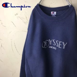 チャンピオン(Champion)の【レア】チャンピオン トレーナー ステッチデザイン 古着(スウェット)