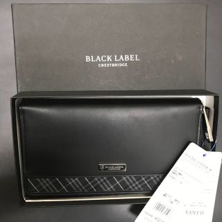 ブラックレーベルクレストブリッジ(BLACK LABEL CRESTBRIDGE)の新品 BLACK LABEL CRESTBRIDGE  ラウンドファスナー (長財布)