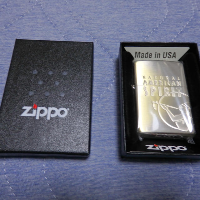 非売品:アメスピ・ブラスZippoライター