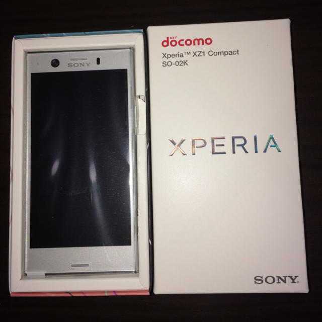 スマートフォン本体SONY ドコモスマートフォンXperiaXZ1 Compact SO-02K